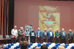 تقدیر از آقای دکتر فرجی عضو هیات علمی گروه مهندسی برق کنترل در جشنواره استانی شهید چمران اصفهان